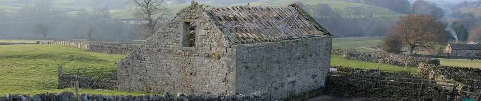 Stunning Yorkshire Dales fellside barn