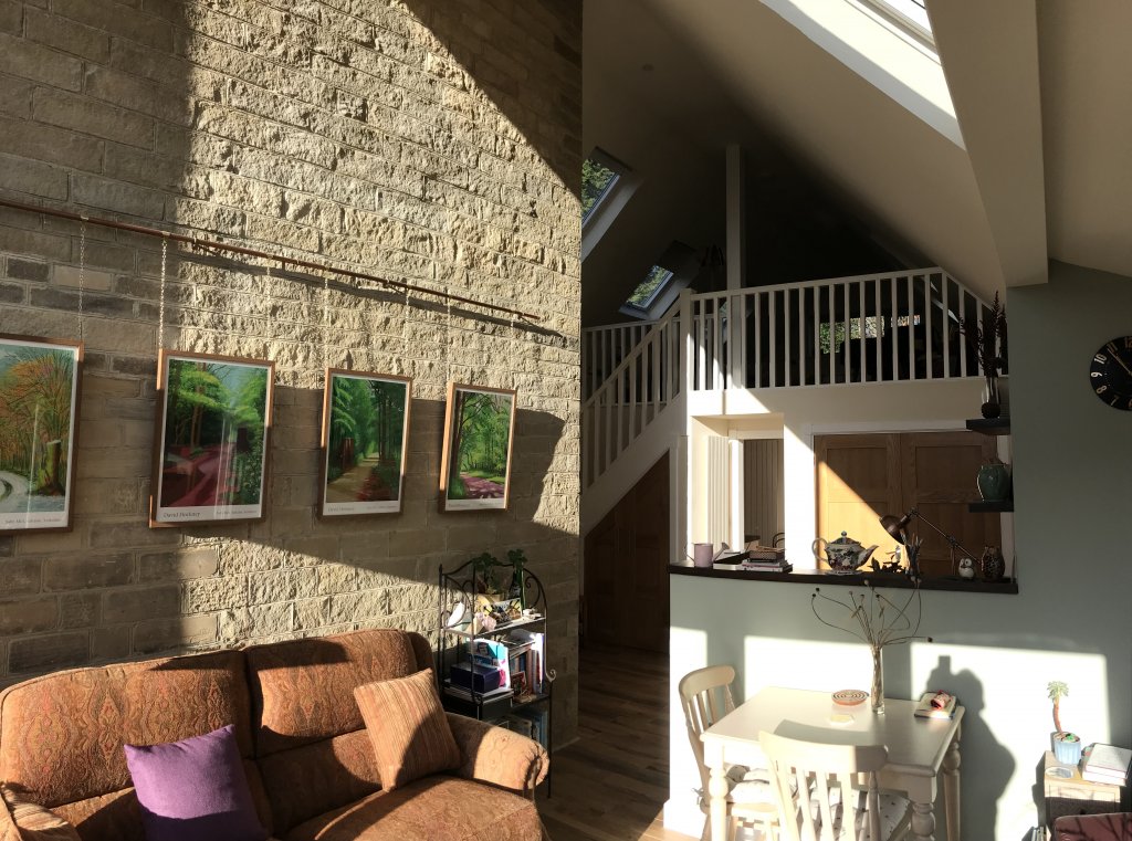 Garden room, new utility and bathroom with new sitting room on gallery